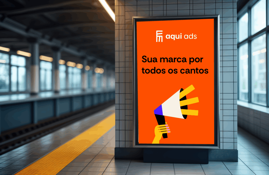 Cresça fora da internet. Mídia out of home nos espaços públicos. Alcance mais clientes onde quer que eles estejam!